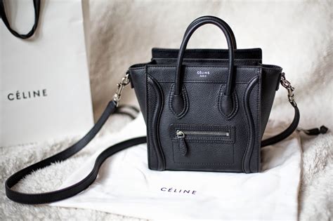 celine nano in black|celine nano luggage review.